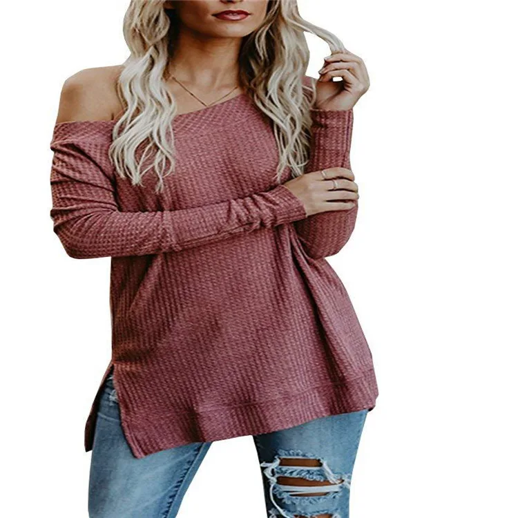 sexy women sweaters computer knitted slash neck pullovers solid sweaters hot sale 2019 winter basic
sexy women sweaters computer knitted slash neck pullovers solid sweaters hot sale 2019 winter basic