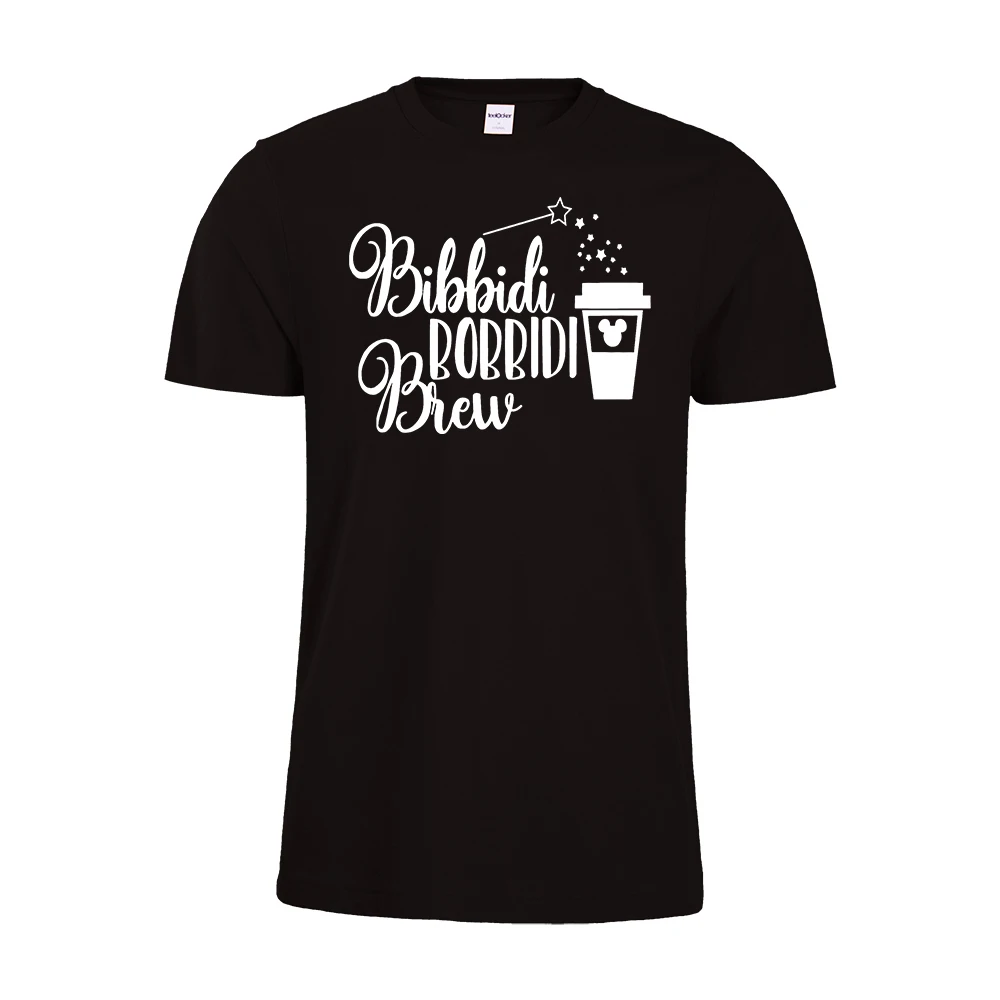 Женская футболка bibbbidi bobidi Boo Bibbidi Bobbidi кофейная рубашка с пивоварней забавная