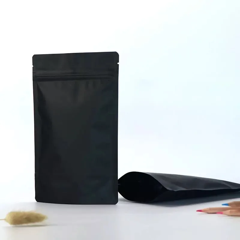 100 Pcs Matte Black Stand Up Aluminum Foil Zipper Zip Lock Bag Package Pouch Packaging Doypack Mylar Storage Ziplock Food Bags
100 Pcs Matte Black Stand Up Aluminum Foil Zipper Zip Lock Bag Package Pouch Packaging Doypack Mylar Storage Ziplock Food Bags
