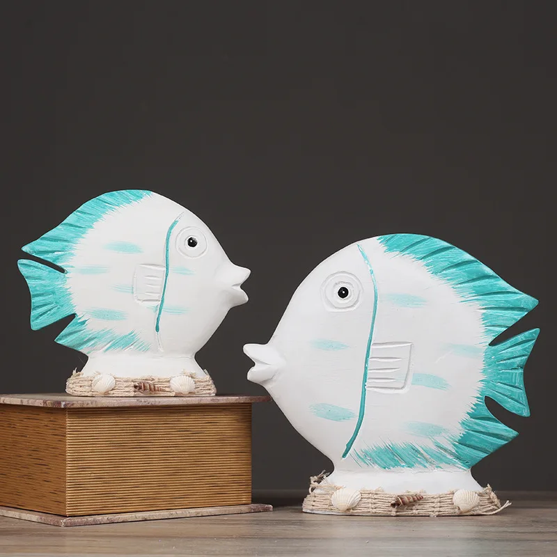 2Pcs/set Mediterranean Style Wood Carving Fish Home Decorations Size Fish Living Room TV Cabinet Wine Cabinet Craft Home Decor
2Pcs/set Mediterranean Style Wood Carving Fish Home Decorations Size Fish Living Room TV Cabinet Wine Cabinet Craft Home Decor