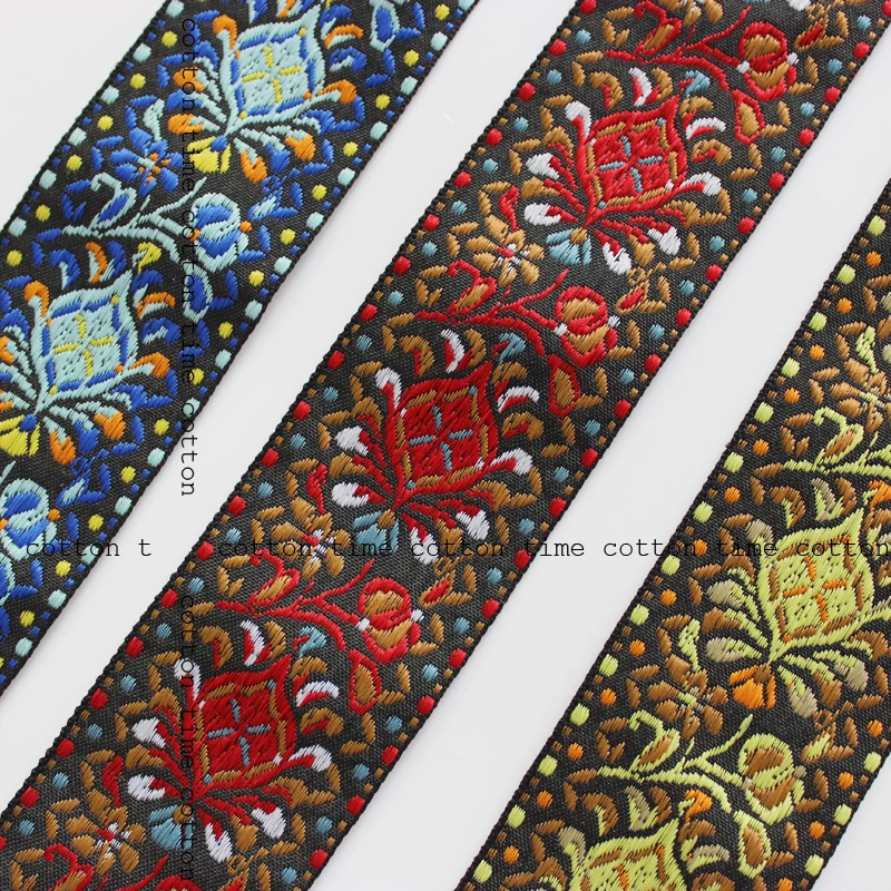 5Yards/lot 5cm wide retro ethnic embroidery ribbon lace Woven clothing shoe bag sewing lace W537
5Yards/lot 5cm wide retro ethnic embroidery ribbon lace Woven clothing shoe bag sewing lace W537