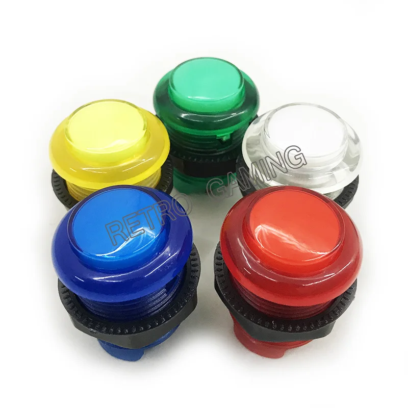 DIY arcade game machines parts 5V Round Lit Illuminated Push Button Screw-in Type Arcade HAPP Style 5 colors Available
DIY arcade game machines parts 5V Round Lit Illuminated Push Button Screw-in Type Arcade HAPP Style 5 colors Available