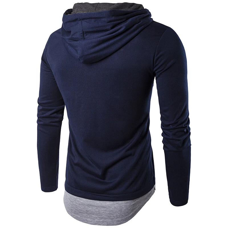 HOT 2020 Spring Autumn outfit men fashion fake two piece hooded long-sleeved leisure hoodies sweatshirt draw string male
HOT 2020 Spring Autumn outfit men fashion fake two piece hooded long-sleeved leisure hoodies sweatshirt draw string male