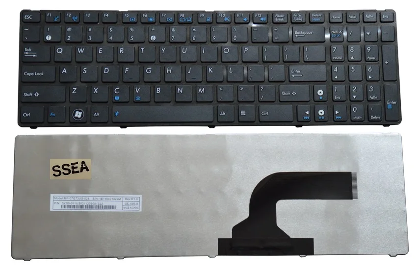 Новая клавиатура SSEA US для ASUS K53 K53S A52 A52F A52JB A53 A53E A55 X53 X54H N53 N60 N61 X53U X53E K53S K53SC K53SD K53SJ K53BY
Новая клавиатура SSEA US для ASUS K53 K53S A52 A52F A52JB A53 A53E A55 X53 X54H N53 N60 N61 X53U X53E K53S K53SC K53SD K53SJ K53BY