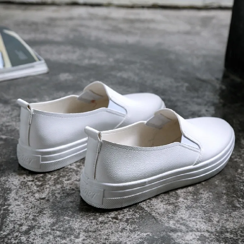Cresfimix Zapatos De Mujer Women White High Quality Pu Leather Slip on Loafers Lady Black Spring Shoes Summer Cool Shoes C5242b
Cresfimix Zapatos De Mujer Women White High Quality Pu Leather Slip on Loafers Lady Black Spring Shoes Summer Cool Shoes C5242b