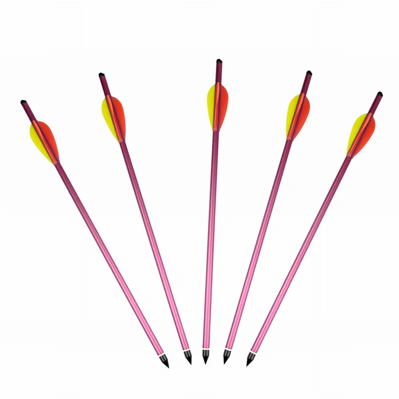 5Pcs/Lot Aluminum Archery Arrow 15/17/20 Inches Crossbow Arrows with Replaceable Point 150/180lbs Hunting Target Archery Arrows
5Pcs/Lot Aluminum Archery Arrow 15/17/20 Inches Crossbow Arrows with Replaceable Point 150/180lbs Hunting Target Archery Arrows