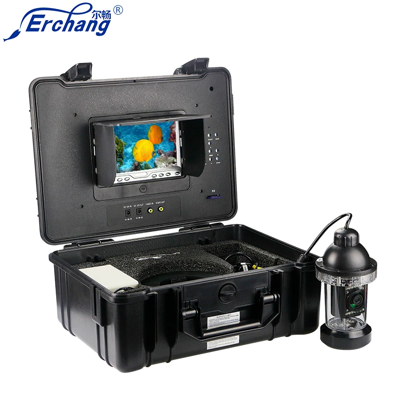 Erchang 20 м кабельная Запись видео DVR подводная рыболовная камера 7