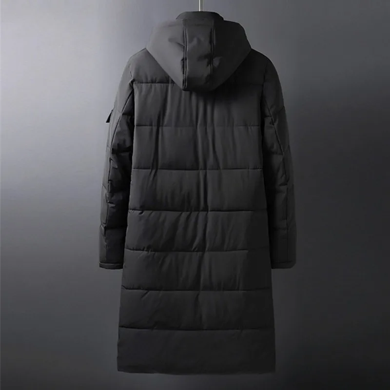 Autumn Winter Fashion Warm Thick Hooded Down Parkas Men Black Loose Large Size Casual Long Jacket Coat Top Brand Male Overcoat
Autumn Winter Fashion Warm Thick Hooded Down Parkas Men Black Loose Large Size Casual Long Jacket Coat Top Brand Male Overcoat