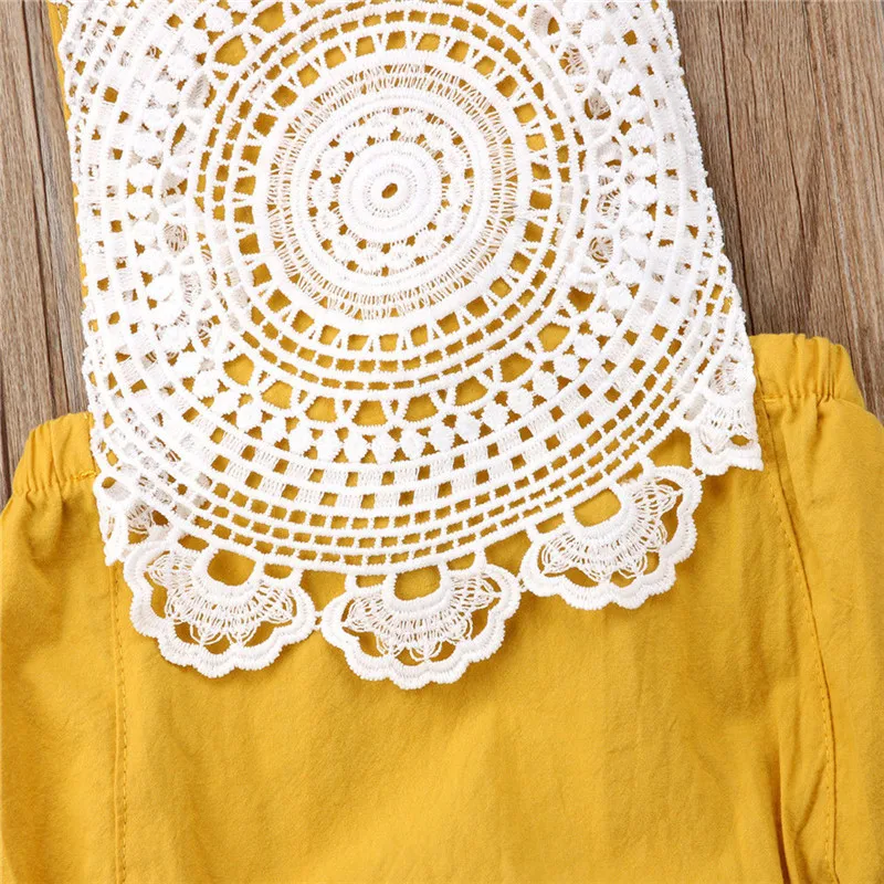 Toddler Infant Baby Girls Lace Backless Romper Jumpsuit Outfits Clothe Baby Clothes Cotton Baby Girls Sleeveless Romper Playsuit
Toddler Infant Baby Girls Lace Backless Romper Jumpsuit Outfits Clothe Baby Clothes Cotton Baby Girls Sleeveless Romper Playsuit
