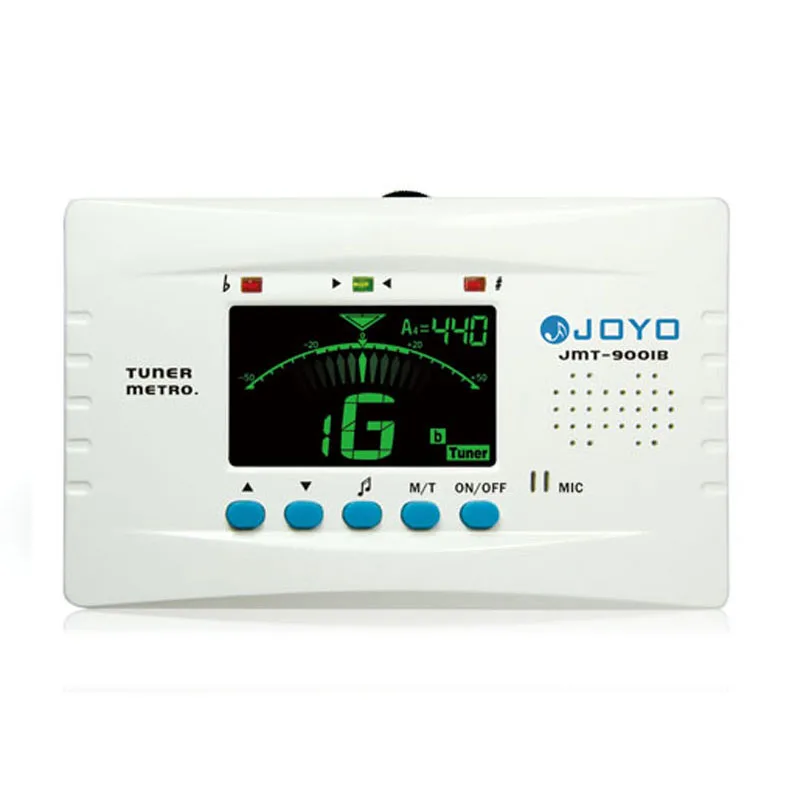 JMT-9001B Metronome Tuner in white for Guitar Ukulele Violin Bass Chromatic LCD Backlight Indicator accurate Metro free shipping
JMT-9001B Metronome Tuner in white for Guitar Ukulele Violin Bass Chromatic LCD Backlight Indicator accurate Metro free shipping