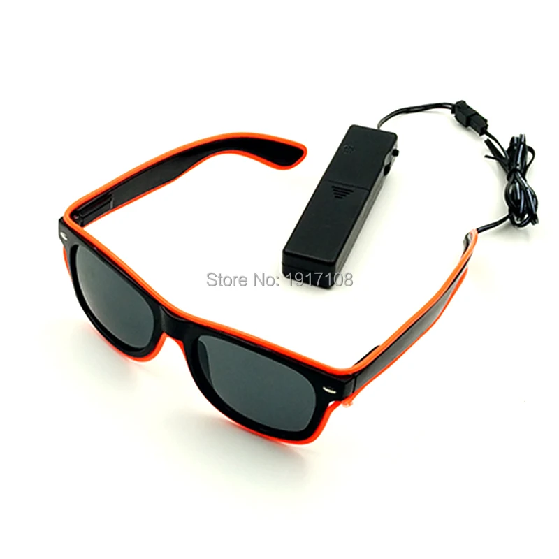Sound Activated EL Wire 10 Color Select LED Neon Lighting Luminous sunglasses Glowing EL Glasses Birthday Gift For Party Decor
Sound Activated EL Wire 10 Color Select LED Neon Lighting Luminous sunglasses Glowing EL Glasses Birthday Gift For Party Decor
