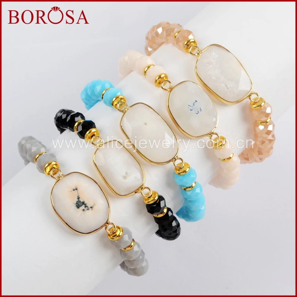 BOROSA 5 шт. золотого цвета натуральный белый Солнечный Кварц Граненый 8 мм стеклянные Кристальные бусины браслеты браслет в виде радуги ювелир...
BOROSA 5 шт. золотого цвета натуральный белый Солнечный Кварц Граненый 8 мм стеклянные Кристальные бусины браслеты браслет в виде радуги ювелир...