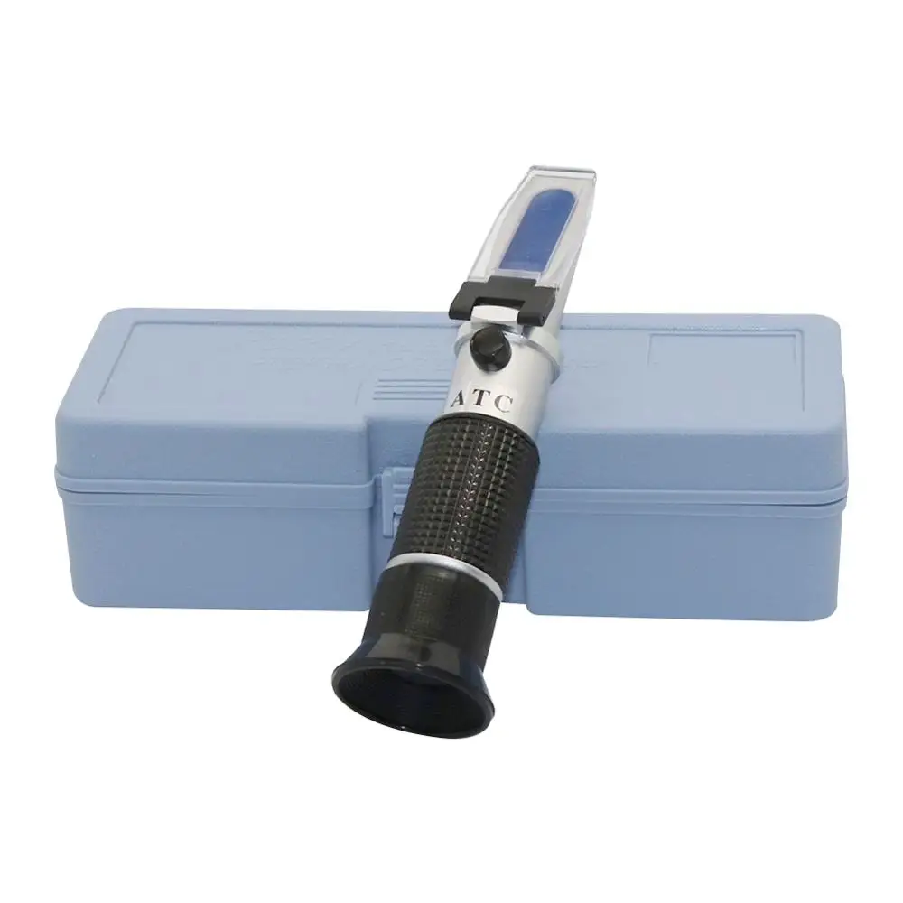 1 Set 0~20% Milk Concentration Handheld Refractometer Automatic Temperate Compensation Tester Farm Animal Feeding Supplies
1 Set 0~20% Milk Concentration Handheld Refractometer Automatic Temperate Compensation Tester Farm Animal Feeding Supplies