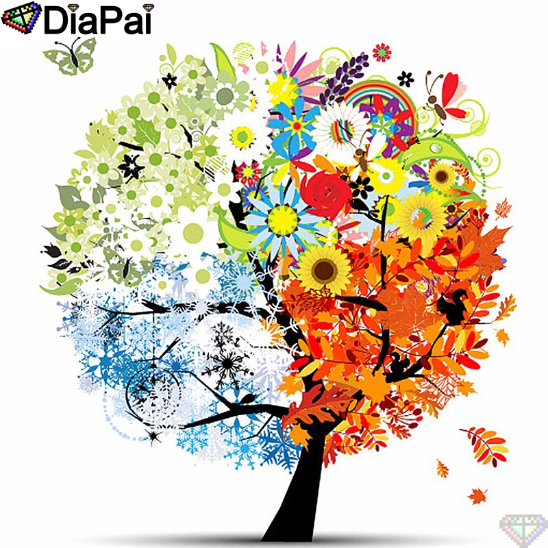 DiaPai Diamond Painting 5D DIY 100% Full Square/Round Drill "Color tree butterf" Diamond Embroidery Cross Stitch 3D Decor A24814
DiaPai Diamond Painting 5D DIY 100% Full Square/Round Drill "Color tree butterf" Diamond Embroidery Cross Stitch 3D Decor A24814