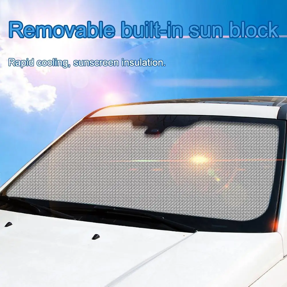 150X90CM Bubble Folding Car Sun Block Aluminum Foil DIY Summer Car Sunshade UV Ray Visor Protector
150X90CM Bubble Folding Car Sun Block Aluminum Foil DIY Summer Car Sunshade UV Ray Visor Protector