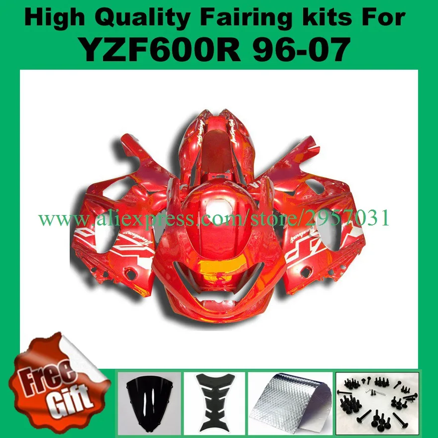 All Red For YAMAHA YZF600R 96-07 YZF 600R 600 96 97 98 99 00 01 02 03 04 05 06 07 Fairing Free screws+gifts
All Red For YAMAHA YZF600R 96-07 YZF 600R 600 96 97 98 99 00 01 02 03 04 05 06 07 Fairing Free screws+gifts