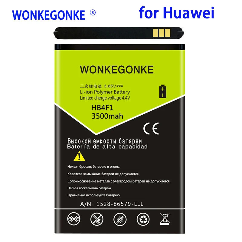 Аккумулятор WONKEGONKE 3500 мАч HB4F1 для Huawei U8220 U8230 E5830 E5838 E5 C8600 T-Mobile Pulse E585 Ascend M860 X5 U8800 C8800
Аккумулятор WONKEGONKE 3500 мАч HB4F1 для Huawei U8220 U8230 E5830 E5838 E5 C8600 T-Mobile Pulse E585 Ascend M860 X5 U8800 C8800