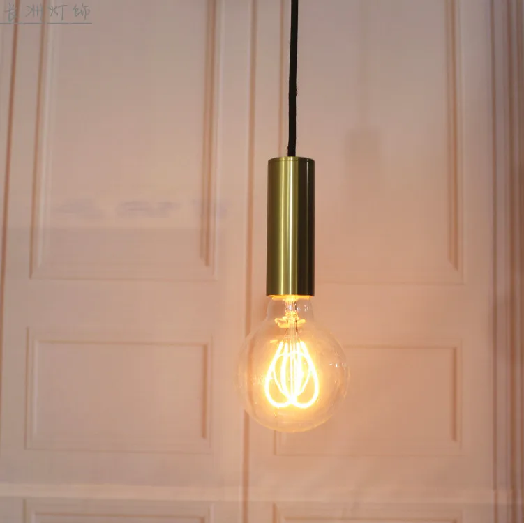 Northern Denmark droplight contracted droplight brass lamp cap lamp of bedroom kitchen pendant light
Northern Denmark droplight contracted droplight brass lamp cap lamp of bedroom kitchen pendant light