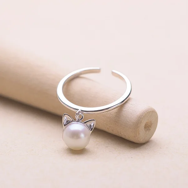 Daisies 925 Sterling Silver Imitation Pearl Cat Rings for Women Statement Wedding Rings Adjustable Ring Sterling-silver-jewelry
Daisies 925 Sterling Silver Imitation Pearl Cat Rings for Women Statement Wedding Rings Adjustable Ring Sterling-silver-jewelry