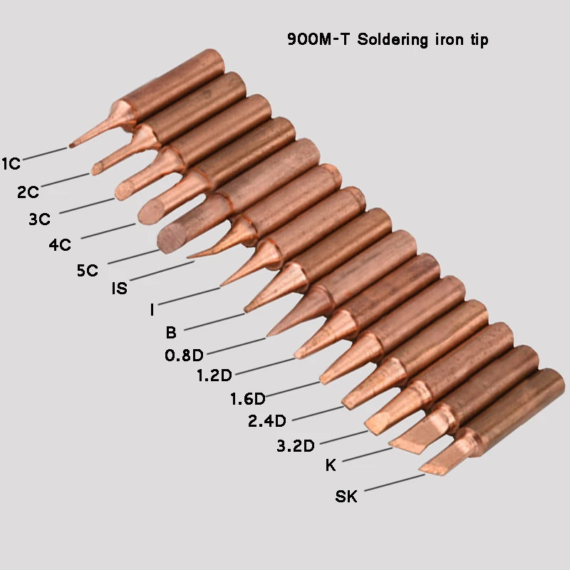 10pcs/lot Soldering iron Tip sting 900M series Lead-free pure copper soldering tips for hakko 936 soldering iron high quality
10pcs/lot Soldering iron Tip sting 900M series Lead-free pure copper soldering tips for hakko 936 soldering iron high quality