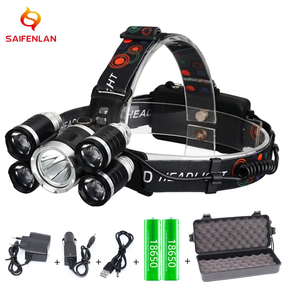 Rechargeable Headlamp T6 Zoomable Head Lamp Flashlight Headlight 18650 Battery Powered Best For Camping,Fishing Outdoors
Rechargeable Headlamp T6 Zoomable Head Lamp Flashlight Headlight 18650 Battery Powered Best For Camping,Fishing Outdoors