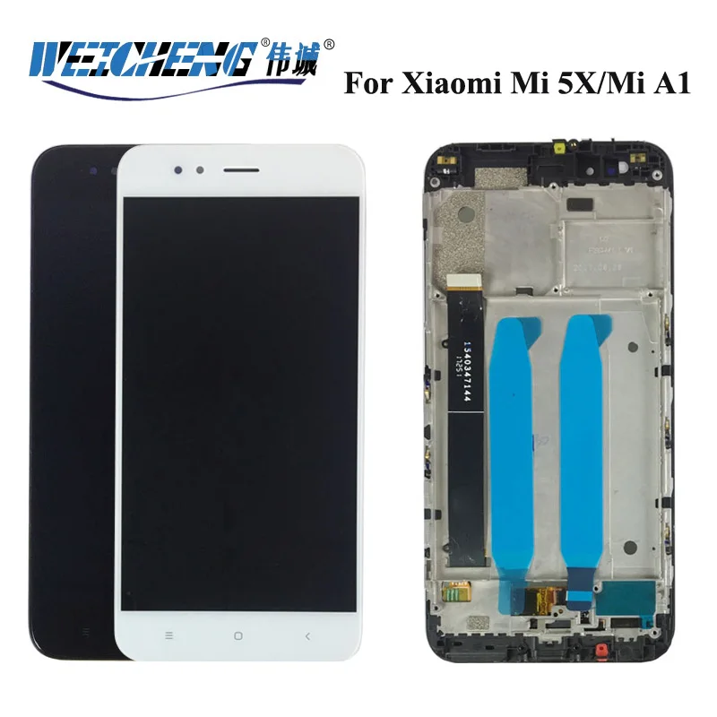 For Xiaomi Mi A1 LCD Display +Touch Screen Assembly With Frame For MI 5X lcd Digitizer Sensor Glass Panel+Tools
For Xiaomi Mi A1 LCD Display +Touch Screen Assembly With Frame For MI 5X lcd Digitizer Sensor Glass Panel+Tools