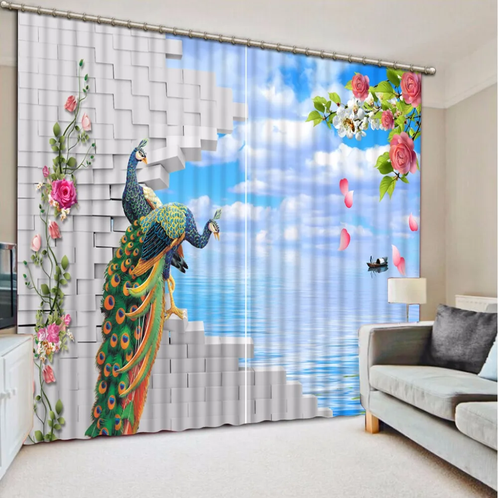 Custom High Quality 3D Curtain Printing Living Room Bedroom The Animal Photo Curtains For Children
Custom High Quality 3D Curtain Printing Living Room Bedroom The Animal Photo Curtains For Children