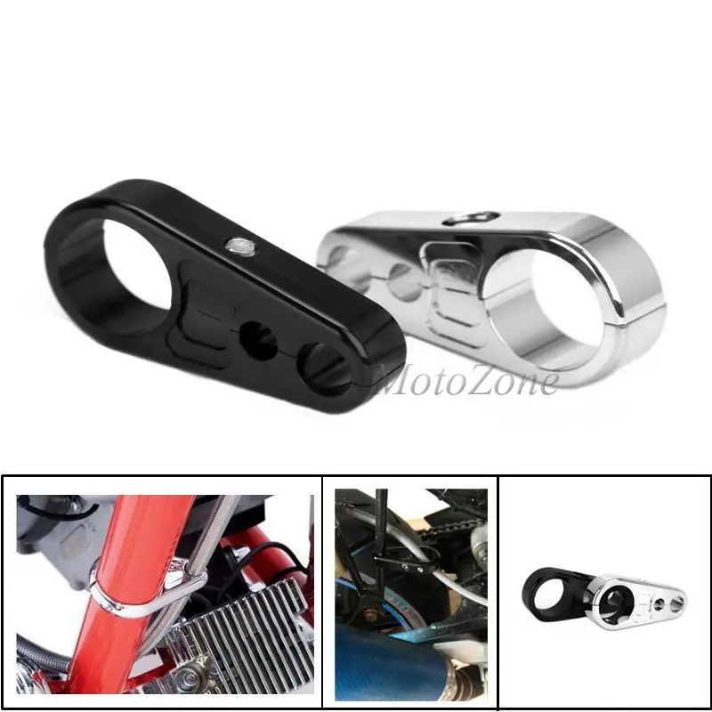 New 1" 25MM Frame Handlebar Clutch Cable Brake Line Holder Clamp For Honda Yamaha Suzuki Kawasaki Ducati BMW Victory
New 1" 25MM Frame Handlebar Clutch Cable Brake Line Holder Clamp For Honda Yamaha Suzuki Kawasaki Ducati BMW Victory