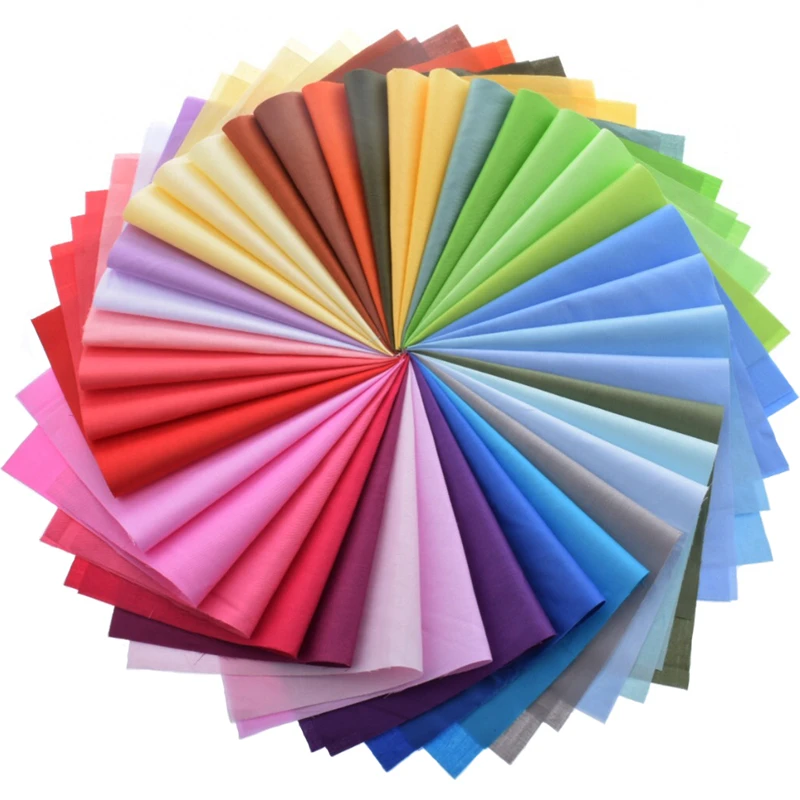 Random Mix Solid Color Cotton Fabric For Patchwork Quilts Fabric Bundle For Sewing Quilting Cloth Crafts MaterialsTissue Pattern
Random Mix Solid Color Cotton Fabric For Patchwork Quilts Fabric Bundle For Sewing Quilting Cloth Crafts MaterialsTissue Pattern
