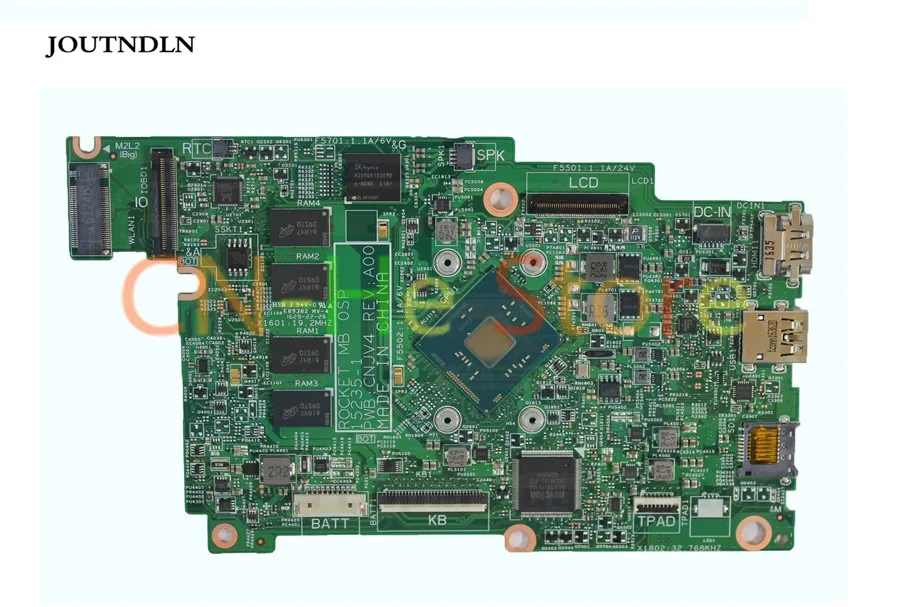 Материнская плата для ноутбука Dell Inspiron 3162 3483Y 03483Y CN-03483Y CNJV4 W N3060 CPU 4GB RAM
Материнская плата для ноутбука Dell Inspiron 3162 3483Y 03483Y CN-03483Y CNJV4 W N3060 CPU 4GB RAM