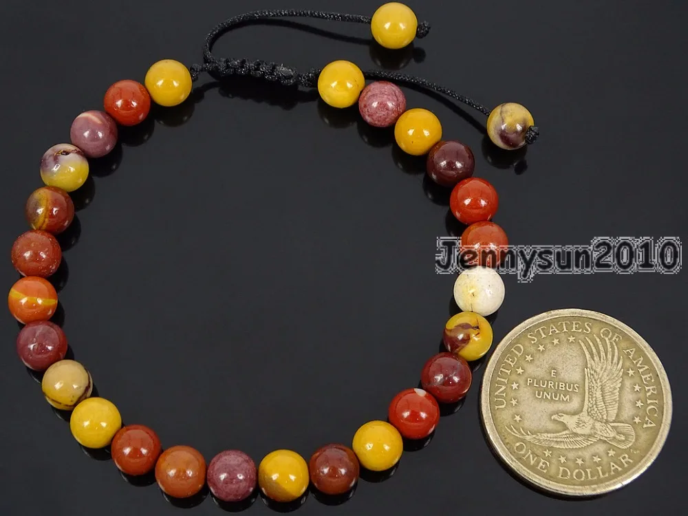 Handmade 6mm Adjustable Natural Moukaite Gems Stone Round Beads Bracelet Healing Reiki 5 Strands/Pack
Handmade 6mm Adjustable Natural Moukaite Gems Stone Round Beads Bracelet Healing Reiki 5 Strands/Pack