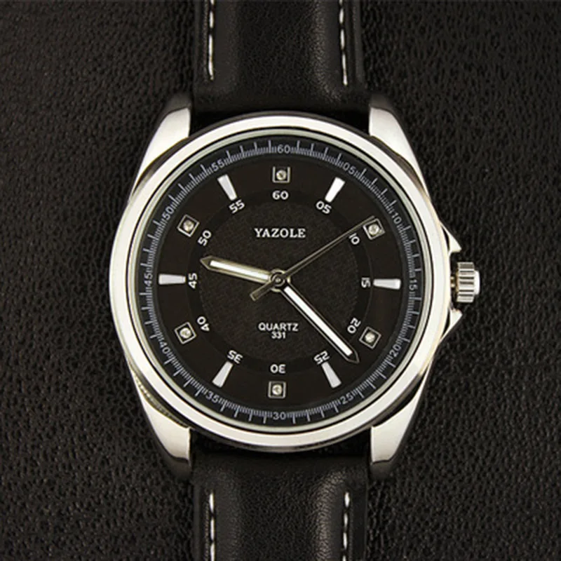 2020 наручные часы Мужские Yazole кварцевые мужские лучший бренд класса люкс