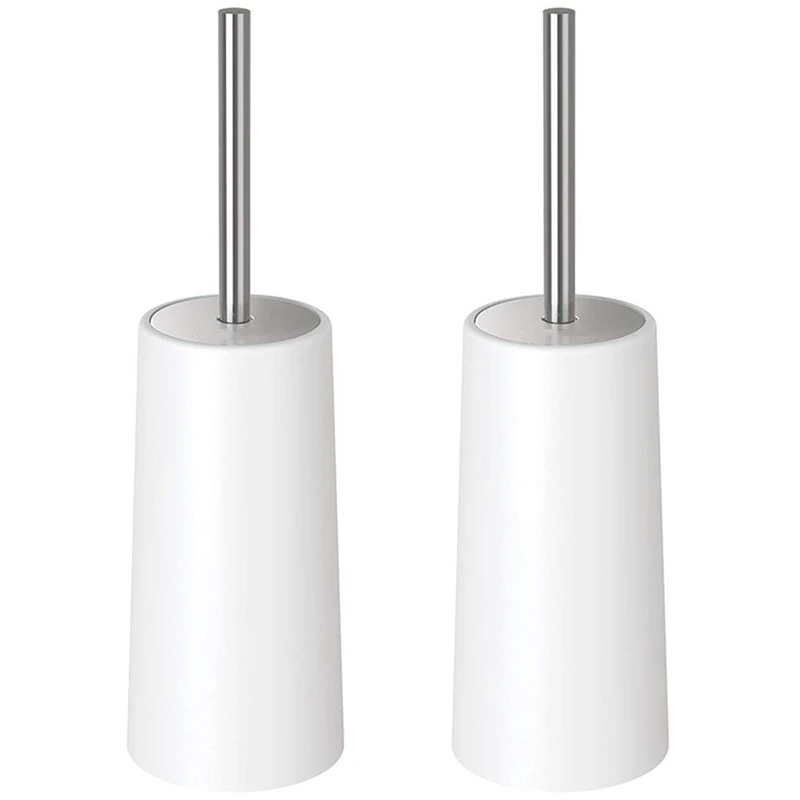 Hot 2 Pack Toilet Brush With Holder -Heavy Duty Stainless Steel Upgraded Length Handle Bowl Scrubber Cleaner Set Durable
Hot 2 Pack Toilet Brush With Holder -Heavy Duty Stainless Steel Upgraded Length Handle Bowl Scrubber Cleaner Set Durable