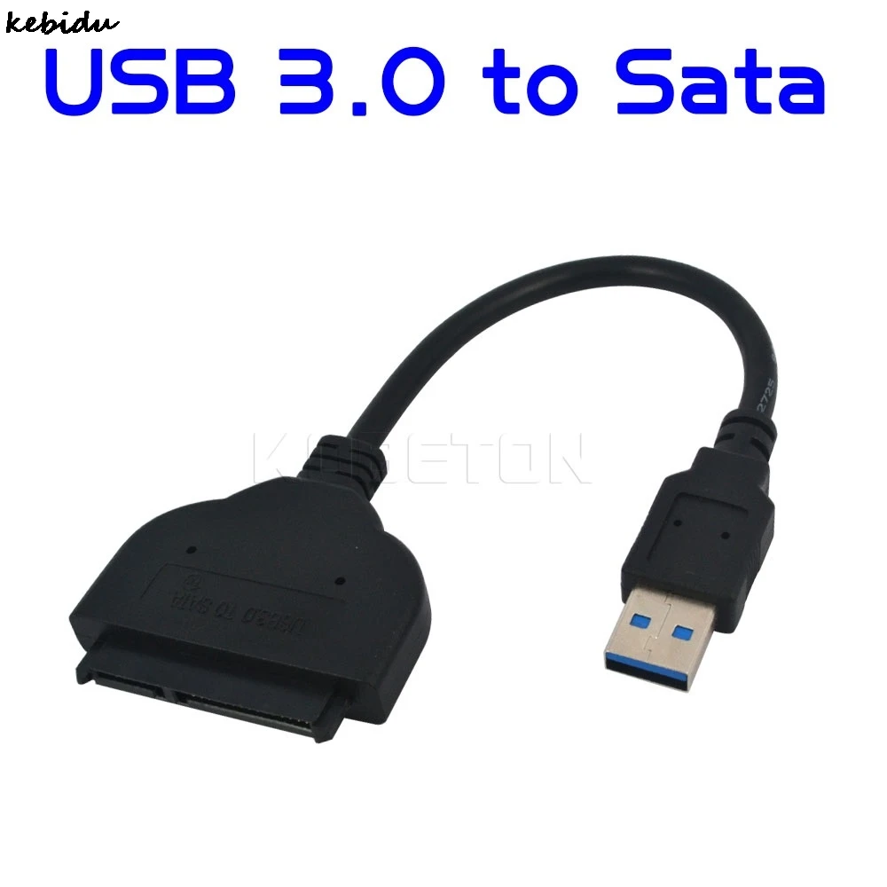 Kebidu USB 3 0 к Sata 2 5 дюймовый Жесткий драйвер HDD SSD DVD CD Rom Apdater ATA кабель-конвертер для