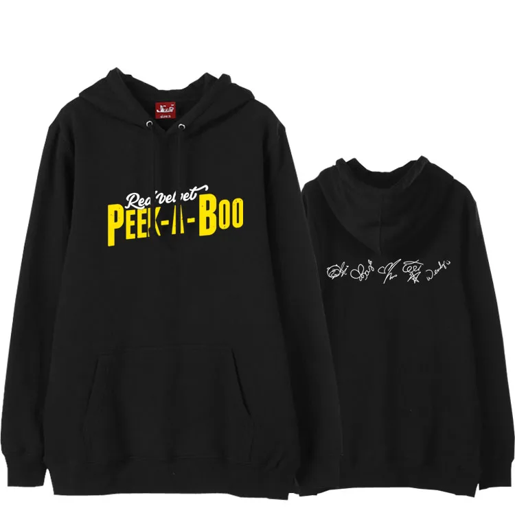Новый альбом Kpop, красная Вельветовая толстовка с надписью perfect velvet peek-a-boo, флисовая толстовка для фанатов, пуловер унисекс, зима
Новый альбом Kpop, красная Вельветовая толстовка с надписью perfect velvet peek-a-boo, флисовая толстовка для фанатов, пуловер унисекс, зима