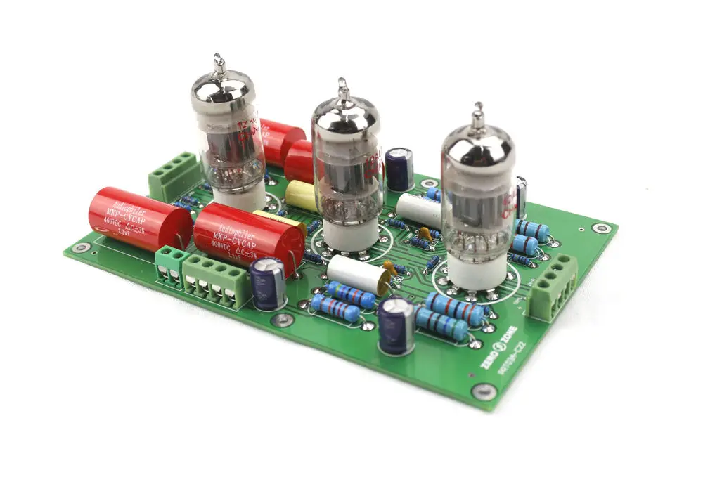GZLOZONE Asembeld PRT-03A Hifi Stereo 12AX7 Tube Preamplifier Board Base On C22 Preamp
GZLOZONE Asembeld PRT-03A Hifi Stereo 12AX7 Tube Preamplifier Board Base On C22 Preamp
