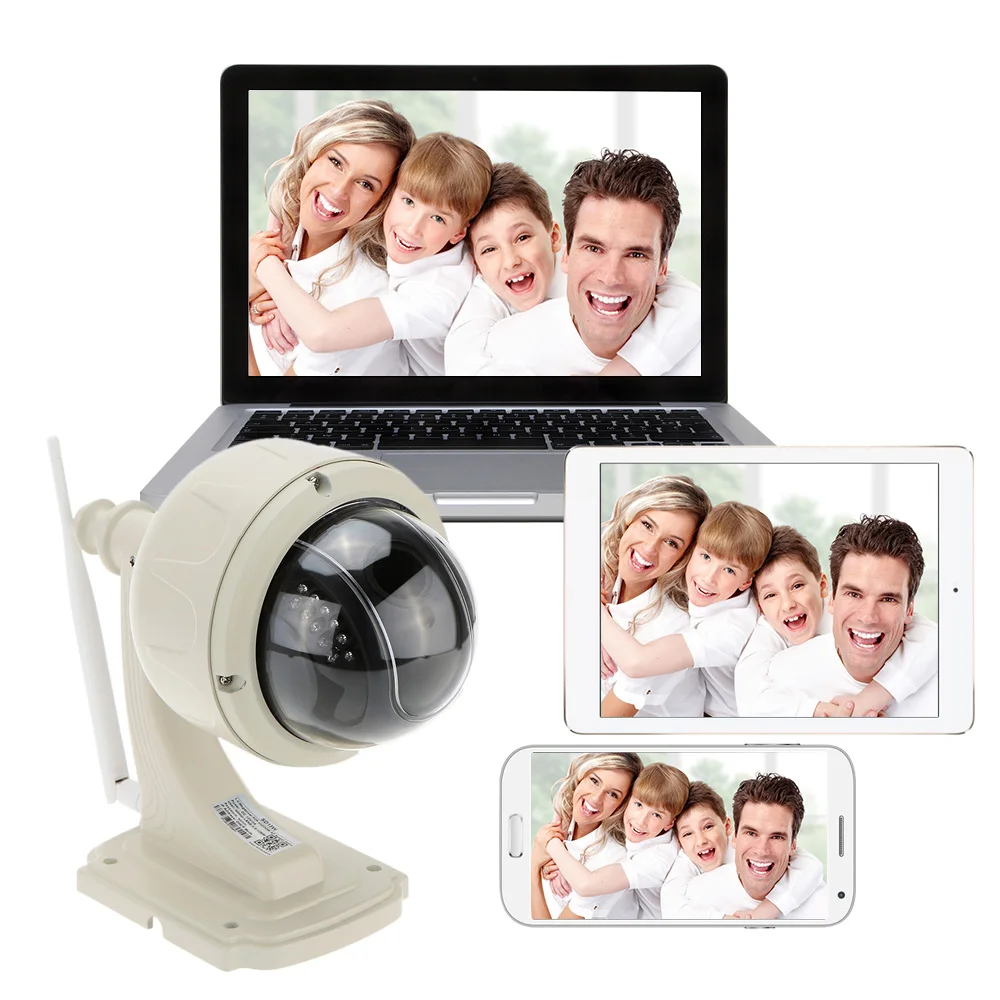 KKmoon®3,5 "H.264 HD 960P 2,8-12 мм Автофокус PTZ CCTV камера безопасности беспроводная WiFi IP камера домашнее наблюдение
KKmoon®3,5 "H.264 HD 960P 2,8-12 мм Автофокус PTZ CCTV камера безопасности беспроводная WiFi IP камера домашнее наблюдение
