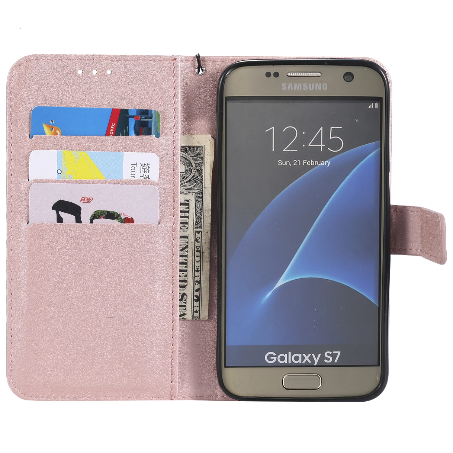 Флип-чехол для Samsung S7 G930F G930FD SM-G930f SM-G930fd чехол телефона кожаный Galaxy SM G930U G930R7 SM-G930U