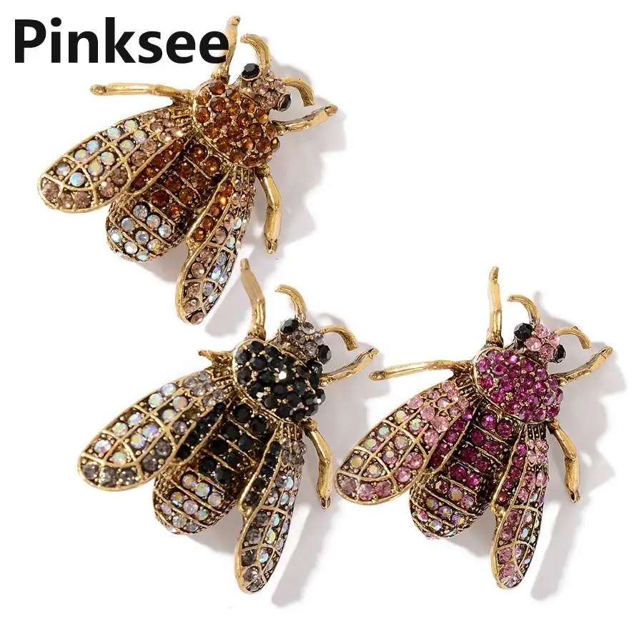 Cute Full Crystal Insect Bee Brooch For Women Butterfly Brooch Clothes Accessories Enamel Brooches Pin Jewelry Gifts
Cute Full Crystal Insect Bee Brooch For Women Butterfly Brooch Clothes Accessories Enamel Brooches Pin Jewelry Gifts