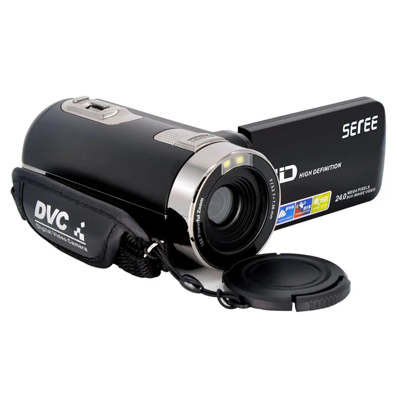 Mavie 301 s 1080 P цифрового видео Камера видеокамера Широкий формат Макро Рыбий