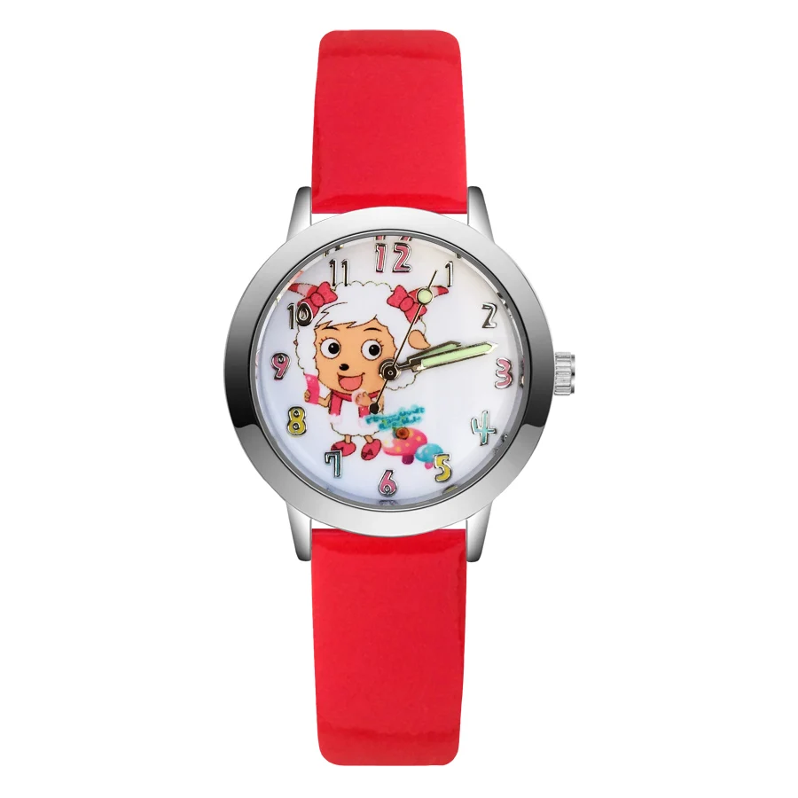 Fashion Cartoon Cute Sheep style Children's Watches Kids Student Girls Quartz leather Wrist Watch JA138
Fashion Cartoon Cute Sheep style Children's Watches Kids Student Girls Quartz leather Wrist Watch JA138
