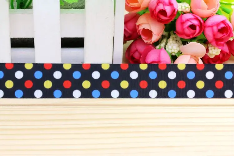 DHK 7/8'' 5yards dots printed grosgrain ribbon headwear hair bow diy party decoration OEM Wholesale 22mm C1000
DHK 7/8'' 5yards dots printed grosgrain ribbon headwear hair bow diy party decoration OEM Wholesale 22mm C1000