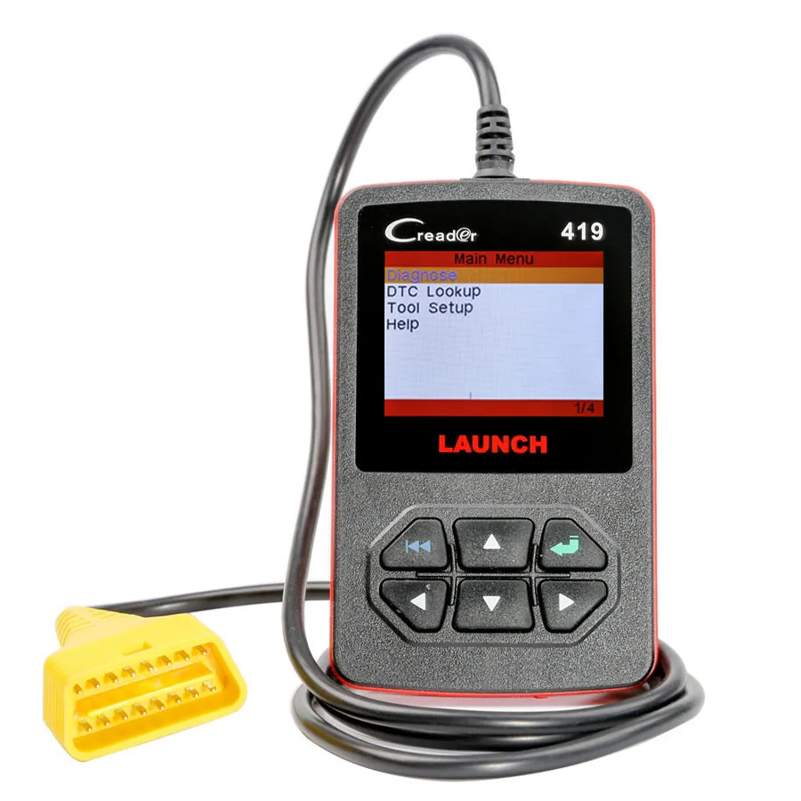 Эксклюзивная автомобильная карта обнаружения неисправности Launch CReader 419 DIY OBDII/EOBD
Эксклюзивная автомобильная карта обнаружения неисправности Launch CReader 419 DIY OBDII/EOBD