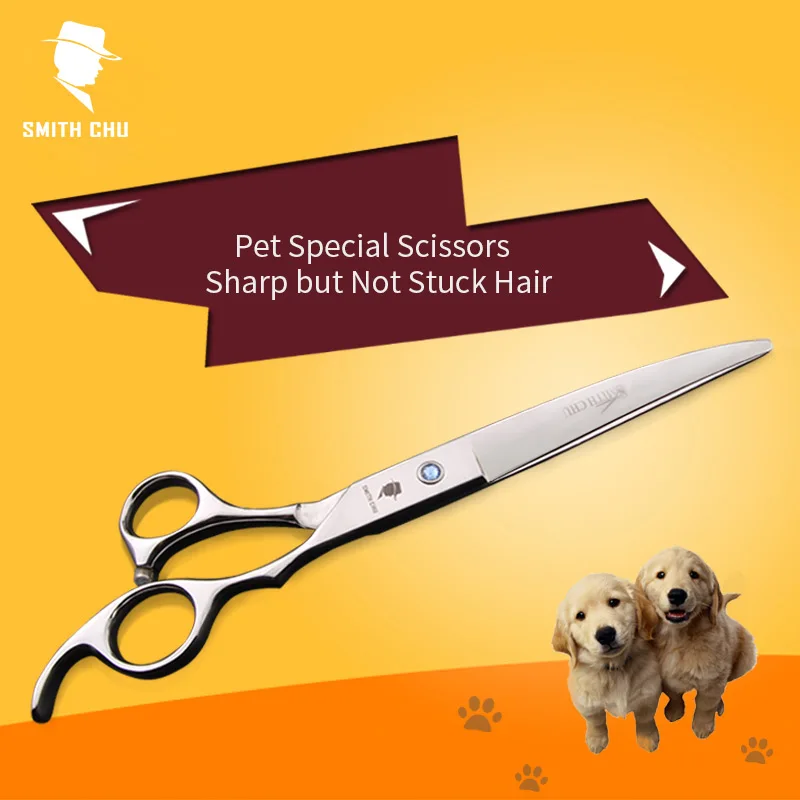 Smith Chu Special Pet Scissors HM78-t Hairdressing 7 Inch 6Cr13Mov Professional Salon Barbers Cutting Scissors Hair Scissors Set
Smith Chu Special Pet Scissors HM78-t Hairdressing 7 Inch 6Cr13Mov Professional Salon Barbers Cutting Scissors Hair Scissors Set