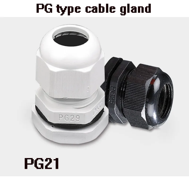 PG21 5pcs Nylon Cable conduit Gland IP68 High Quality Waterproof cable connection 13-18mm no waterproof Gasket free shipping
PG21 5pcs Nylon Cable conduit Gland IP68 High Quality Waterproof cable connection 13-18mm no waterproof Gasket free shipping
