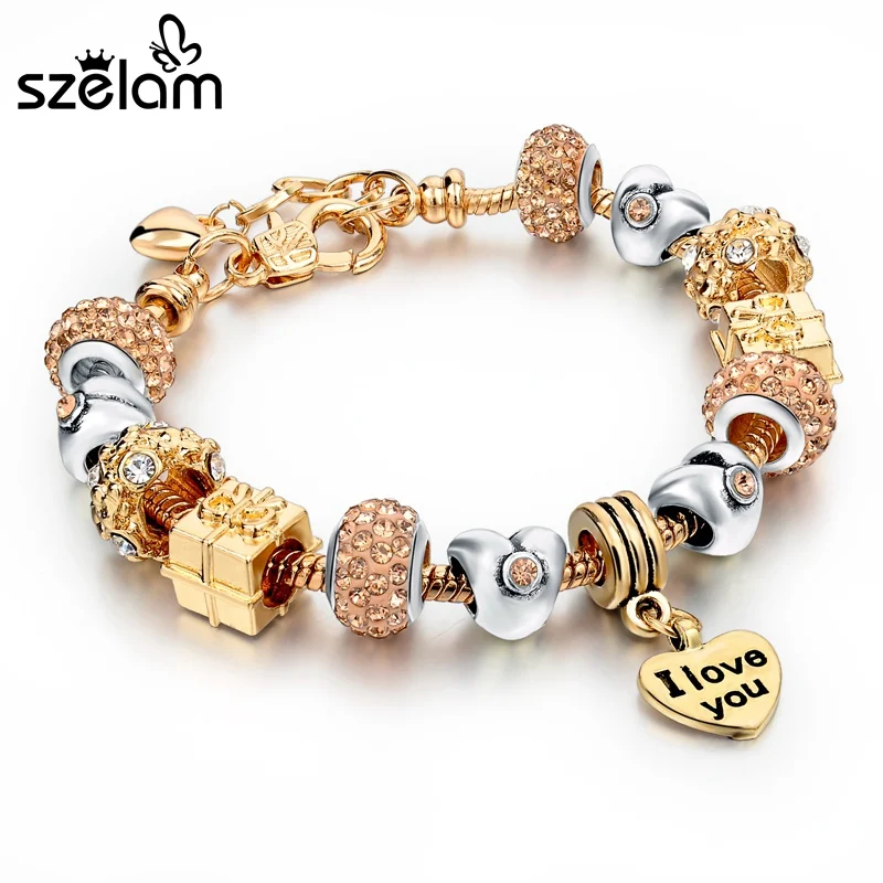 Szelam 2019 Famous Brand Jewelry Gold Bracelets Bangles Bracelet For Women Friendship Bracelete Pulsera SBR150077
Szelam 2019 Famous Brand Jewelry Gold Bracelets Bangles Bracelet For Women Friendship Bracelete Pulsera SBR150077