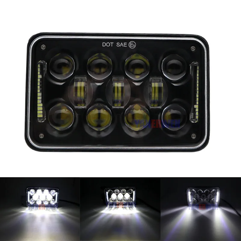 Rectangle 4x6 Led Headlights Sealed Beam Led Headlights with High Low Beam Replacement for Honda XR650 XR250 XR400 Suzuki DRZ
Rectangle 4x6 Led Headlights Sealed Beam Led Headlights with High Low Beam Replacement for Honda XR650 XR250 XR400 Suzuki DRZ