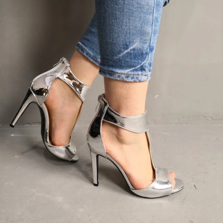 Olomm 2019 New Arrival Women Summer Sandals Sexy Thin High HeelS Sandals Open Toe Silver Party Shoes Women US Plus Size 5-15
Olomm 2019 New Arrival Women Summer Sandals Sexy Thin High HeelS Sandals Open Toe Silver Party Shoes Women US Plus Size 5-15