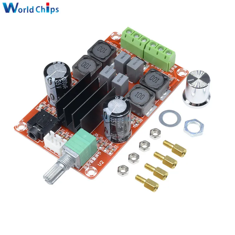 XH-M189 DC24V двухканальная плата стерео усилителя мощности TPA3116D2 TPA3116 2*50 Вт высококлассный Модуль платы цифрового усилителя мощности
XH-M189 DC24V двухканальная плата стерео усилителя мощности TPA3116D2 TPA3116 2*50 Вт высококлассный Модуль платы цифрового усилителя мощности