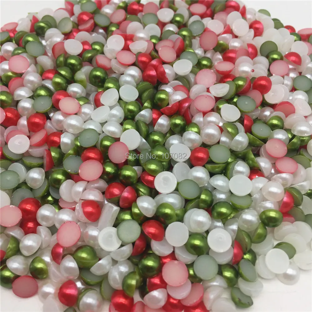 1000pcs 6mm Christma Mixed Round Flatbacks Pearls Diy Cabochons Crafts Flatback Phone Decorations Embellishments Scrapbook
1000pcs 6mm Christma Mixed Round Flatbacks Pearls Diy Cabochons Crafts Flatback Phone Decorations Embellishments Scrapbook
